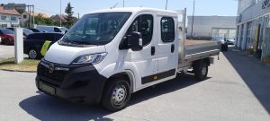 Opel Movano 2.2 CDTi dupla kabina sa sandukom, 6+1 sjedala – 1 godina garancije!